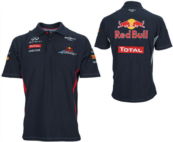 RedBull レッドブル 2012 F1 TEAMポロシャツ (M-106666)