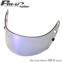 FMV Plus Mirror Shield Arai GP-6 / 6S / SK6 Capacete Exclusivo Roxo x Azul (PB) Light Smoke Fm-v Mirror Visor