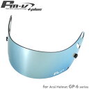 FMV Plus Mirror Shield Arai GP-6 / 6S / SK6 Capacete Exclusivo Ice Silver (ICE) Smoke Fm-v Mirror Visor