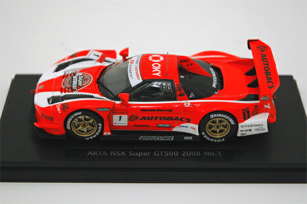EBBRO スーパーGTシリーズ #1 ARTA NSX SUPER GT500 2008 EBBRO スーパーGTシリーズ #1 ARTA NSX SUPER GT500 2008