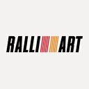 RALLIART ラリーアート カッティングステッカー ブラ...