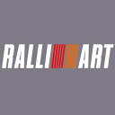 RALLIART ラリーアート カッティングステッカー ホワ...