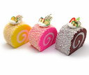 【訳あり】食品サンプル ロールケーキ カラフル マグネット付...