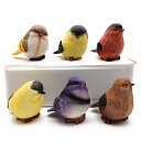 ガーデンオブジェ オーナメント 小鳥 6点セット