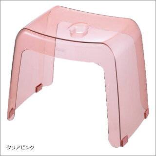 日本製カラリ腰かけ30Hお風呂椅子高さ30cmお風呂いすお風呂イスおふろいすおしゃれ北欧テイストインテリア雑貨バスチェアバスチェアーバスグッズバススツールお風呂グッズお風呂セットクリア抗菌掃除浴槽浴室用品バス用品バス椅子容器リッチェル