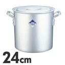 TKG アルミニウム寸胴鍋 目盛付 24cm...