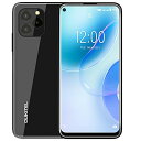 OUKITEL C21 Pro スマートフォン本体 Android 11.0 スマホ本体6.39HD+フルスクリーン SIMフリー sony 12MP+2MP+2MP 3眼カメラ 4000mAh大容量バッテリー 4GB RAM+64GB ROM 顔認証 指紋認証 技適認証済 1年間の保証 (黒)