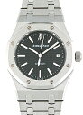 オーデマ ピゲ 15300ST.OO.1220ST.03 メンズ ロイヤルオーク ステンレススティール ブラック ブレスレット［AUDEMARS PIGUET ROYALOAK］