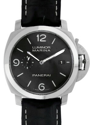  オフィチーネ パネライ PAM00312 ルミノール マリーナ 1950 3DAYS SS 黒文字盤 自動巻 レザー [OFFICINE PANERAI - LUMINOR MARINA 1950 3DAYS][オフィチーネ パネライ - ルミノール マリーナ 1950 3デイズ]