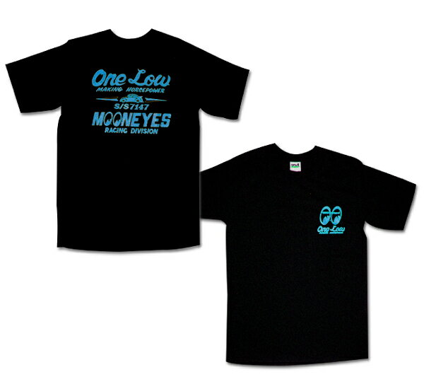 One Low/MOONEYES Racing Tシャツ