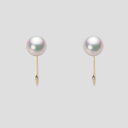あこや真珠 パール イヤリング 5.5mm アコヤ 真珠 イヤリング K18 イエローゴールド レディース HA00055B11WPGY06Y0