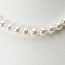 あこや真珠 パール ネックレス 7.5mm アコヤ真珠 ネックレス & イヤリング/ピアス 2点セット レディース FIN7580R33WPN00000
