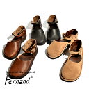 【送料無料】Fernand leather フェルナンドレザー オーロラシューズ レディース Chinese Women's チャイニーズウーマンズ パンプス サンダル バレエシューズ 革靴 ホーウィン社 クロムエクセル レザー コンフォート