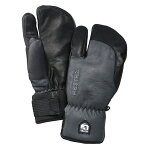 ヘストラ(HESTRA)スリーフィンガー フル レザー ショート(3-Finger Full Leather Short)カラー:Grey/Black