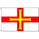 【送料無料】 国旗 ガーンジー島 イギリス 150cm × 90cm 特大 フラッグ 【受注生産】