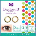 カラコン ビーハートビー サマンサレーべル 【1箱6枚入】 ...