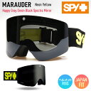 正規品 2023 SPY スパイ MARAUDER Neon Yellow レンズ : Happy Gray Green Black Spectra Mirror スキー スノーボード ゴーグル【モアスノー】
