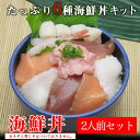 たっぷり6種海鮮丼キット 2食セット/ ...
