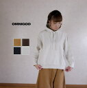 OMNIGOD(オムニゴッド)天竺フーデッドマニッシュトレーナー 59-869N