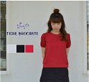 【メール便なら送料無料】 TIGRE BROCANTE(ティグルブロカンテ)度詰天竺パフスリーブT TLPO-17-TBC2