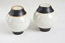 Crate & Barrel クレイト&バレル ブラック 黒 2tone 2色使い 塩・コショウ入れ Salt pepper 1穴&2穴