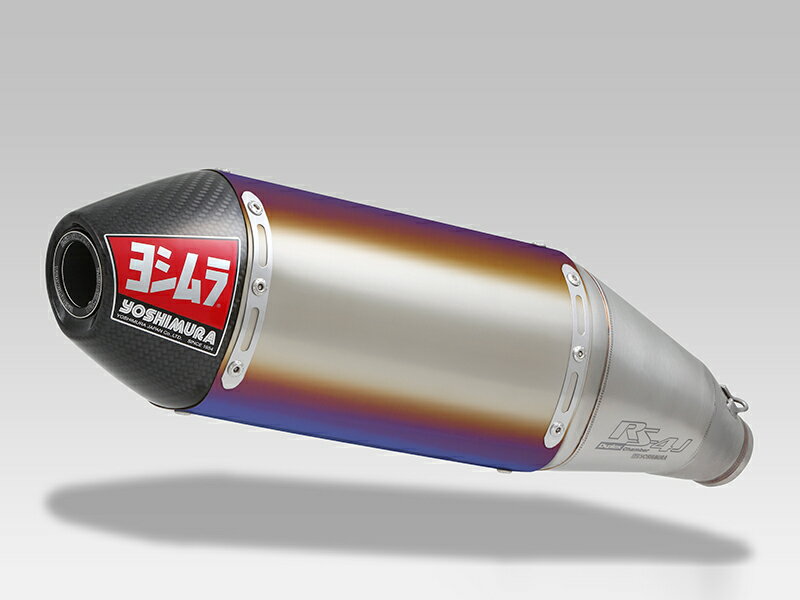YOSHIMURA ヨシムラ マフラー CRF250 L/RALLY('23) スリップオン マフラー Slip-On RS-4J サイクロン(STB) 110-47H-5P80B