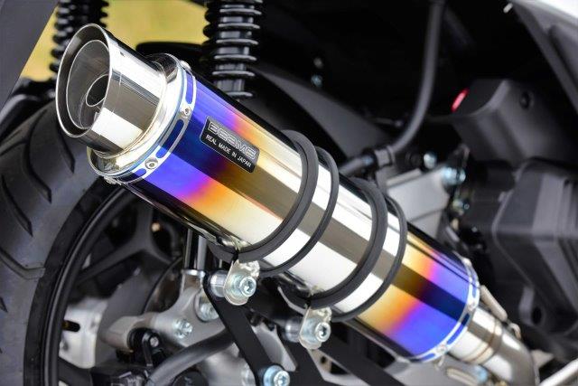 【抽選で最大100％ポイントバック】BEAMS ビームス R-EVO2 ヒートチタンサイレンサー 政府認証 車種：HONDA PCX160 2021~ 2BK-KF47 G196-54-007