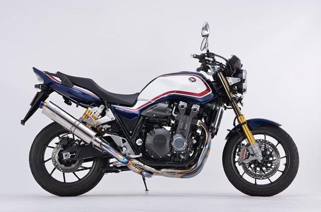 【抽選で最大100％Pバック】r's gear アールズギア ワイバンクラシックRシングルUPタイプ CB1300SF/SB(2BL) 【チタンポリッシュ】 MH32-U1CT