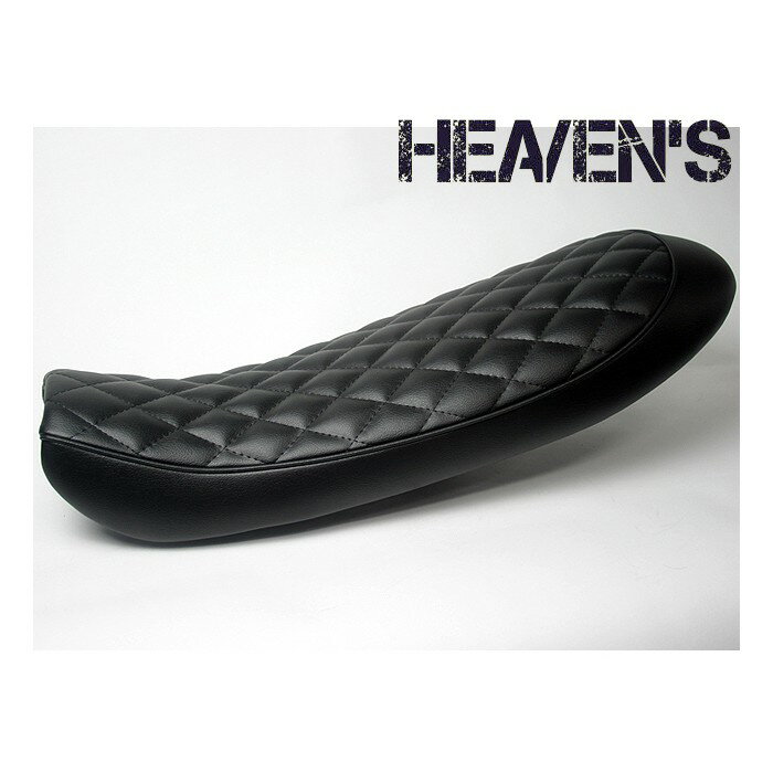【抽選で最大100％ポイントバック】HEAVENS ヘブンズ HONDA ホンダ FTR223 クラシックフラットシート ブラック/ダイヤ FTR02-BK-DIA