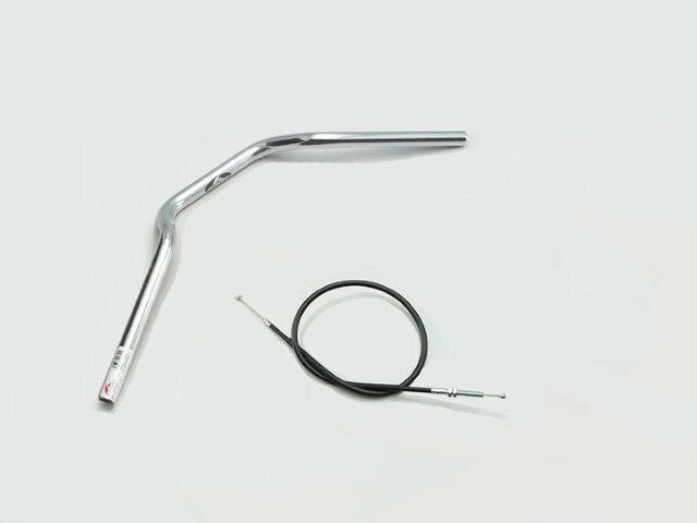 【抽選で最大100％ポイントバック】 HARRICANE ハリケーン クォーター2型 ハンドルSET CB125R(JC79) クロームメッキ H033-902C