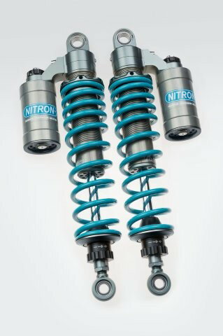 【抽選で最大100％ポイントバック】 NITRON ナイトロン カラー:タイタニアム/ターコイズ NITRON TWIN SHOCK TWIN R3 Series リアショック HONDA CB400 SF/SB -13 TSH04RT-TQ