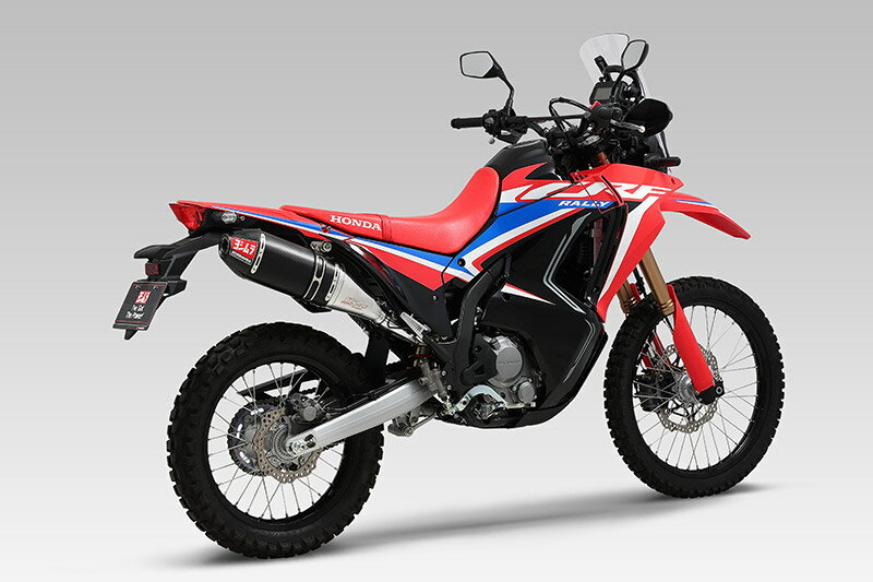 【20日限定！クーポン配布！】 ヨシムラ バイク用 マフラー 機械曲 RS-4Jサイクロン カーボンエンド EXPORT SPEC 政府認証 (SM) メタルマジック 車種:CRF250L/RALLY 品番:110-47H-5L20