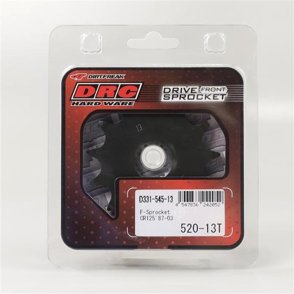 [展示品 未使用品] ◇ CR125R 87-03 DRC DURA フロントスプロケット 520サイズ 13丁(D331-545-13) [中古]