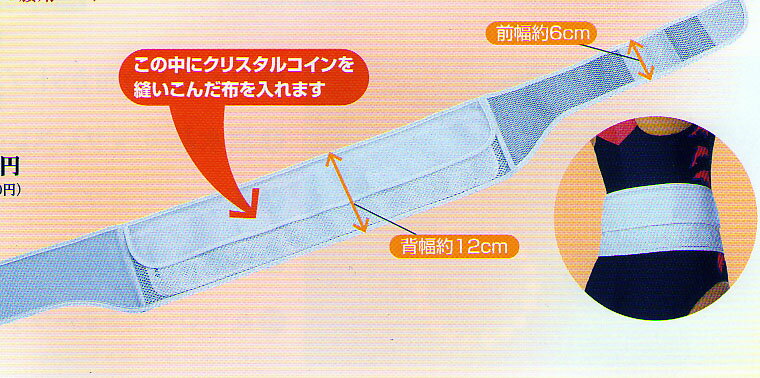 クリスタルコインメッシュベルト（クリスタルコインS204枚入り）