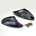 キジマ KIJIMA BM-01201 ウインカーレンズ フロント 左右セット メッキバルブ付 スモーク BMW R1200S K1200S K1300S