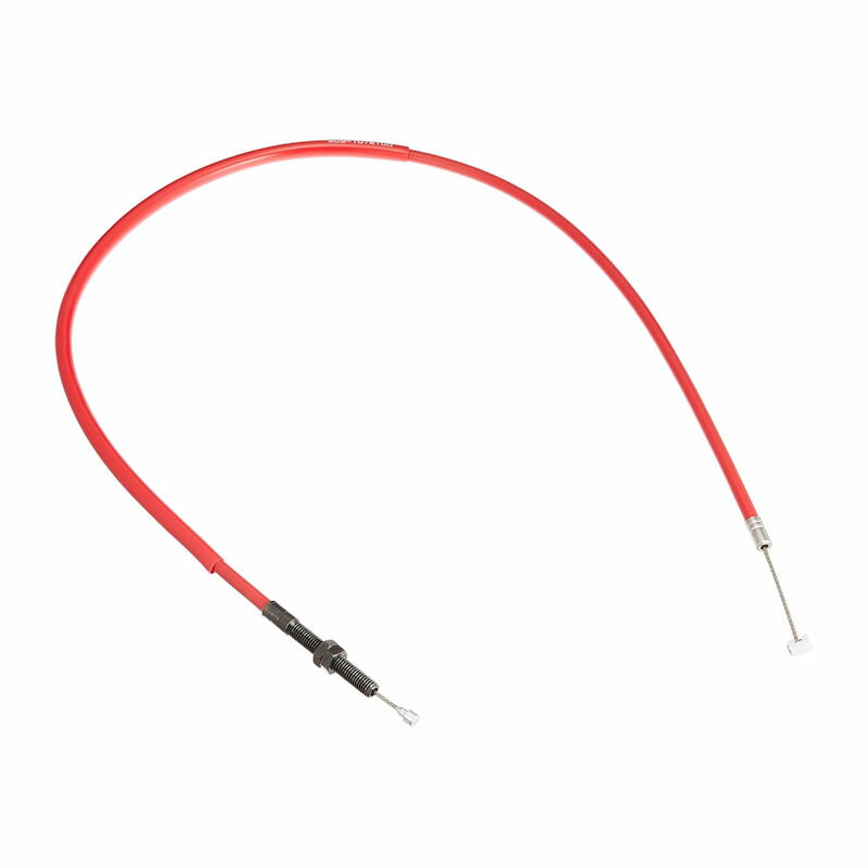 キタコ KITACO 909-1074100 クラッチケーブル レッド 100mmロング アウター長805mm ホンダ NSR50/80