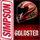 即納在庫有り！特典！スモークシールド』ステッカー』SIMPSON　 SPEEDWAY RX10 GOLDSTERシンプソン　スピードウェイ　RX-10SG規格クリアシールドが標準装備なります。即納商品！！但し平日13時までとさせていただきます★レビューを書いてスモークシールドをもらおう★★SIMPSONかNORIXのステッカープレゼント★★送料/代引き手数料無料★