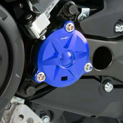 T-MAX 530 サンプカバー ブルー Puig