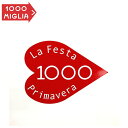 【ミッレ ミリア/Mille Miglia】ラ・フェスタ・ステッカー LA FESTA STICKER ロゴ【メール便可】