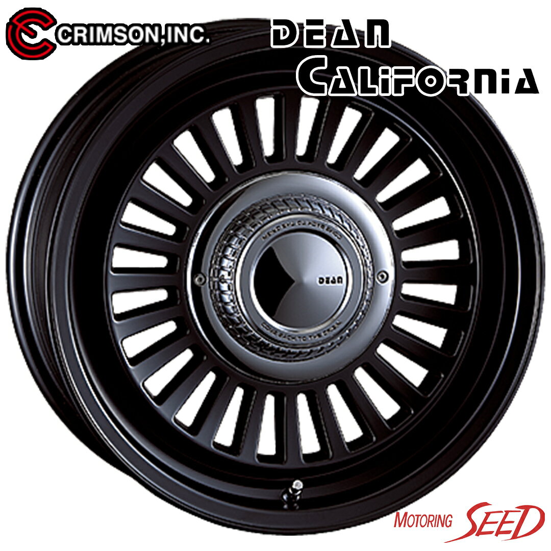 【グランビア等に】CRIMSON DEAN CALIFORNIA 16×7J 6H 139.7 +25 × TOYO OPEN COUNTRY R/T ホワイトレター 215/65R16 C 109/107Q サマータイヤホイール4本セット