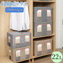 送料無料 押し入れ収納 小物収納 収納ボックス 衣類入れ 布 ファスナー 四角 透明 収納箱 カラーボックス 小物入れ インテリア雑貨 生活雑貨 整理用品 シンプル おしゃれ