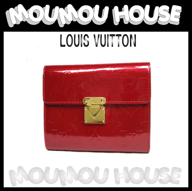 LOUIS　VUITTON■ルイヴィトン■ヴェルニ■コアラ■3つ折り財布■ポムダムール■美品♪【中古】【モウモウハウス】