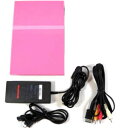 ▼ 【送料無料】ジャンク品 ソニー SONY PS2 プレステ2 本体限定色 ピンク SCPH-77000 コントローラー・外箱・取扱説明書欠品 プレイステーション2【C-H】【中古】【代引き不可】【RCP】05P18Jun16