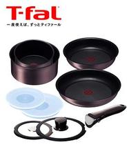 ☆3000円以上送料無料（北海道・沖縄・離島・東北・南九州以外）☆T-fal　ティファール　インジニオ　IH ロゼブラウン ノワゼットセット　L37191