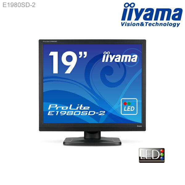 ★スクエア液晶★ iiyama E1980SD-2 19型スクエア液晶ディスプレイ 【12…...:mousecomputer:10008135