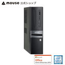 LM-iHS410SD-SH2-MA-SD1-AB デスクトップ パソコン Core i5-8400 8GB メモリ 120GB SSD 2TB HDD Microsoft Office付き mouse マウスコンピューター PC BTO 新品