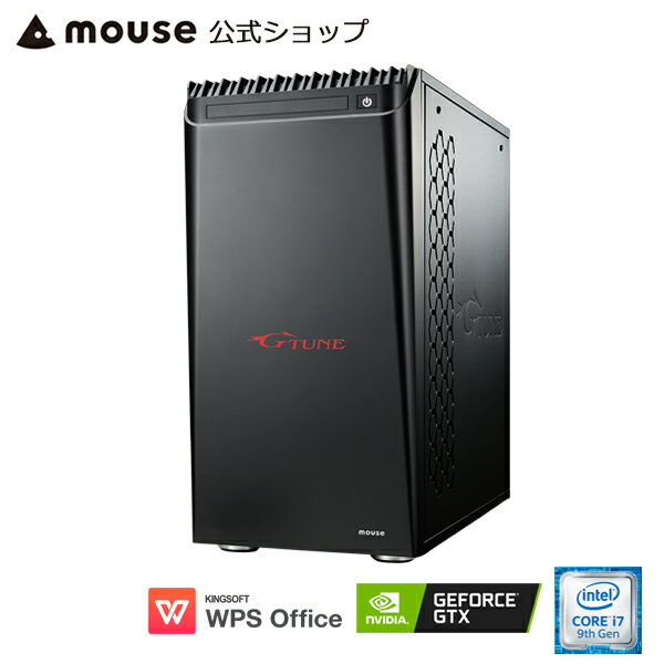 【エントリーでポイント10倍】【ポイント10倍♪】NG-i690SA1-SH2-MA ゲーミングPC e-スポーツ デスクトップ パソコン Core i7-9700K 16GB メモリ 240GB SSD 2TB HDD GeForce GTX 1060 WPS Office付き mouse マウスコンピューター PC BTO 新品