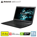 【商品ポイント10倍♪】NG-N-i5340SA1-M2SH2-MA ゲーミングPC ゲーム用 ノートパソコン 15.6型 Core i7-8700 16GB メモリ 256GB NVMe M.2 SSD 1TB HDD GeForce GTX1050 WPS Office付き マウスコンピューター PC BTO 新品