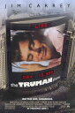 輸入 小ポスター 米国版「トゥルーマンショー」The Truman Show ジム キャリー 約43x28cm