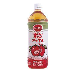【えひめ飲料】ポンアップルジュース100％　1L×6本セット☆食料品 ※お取り寄せ商品